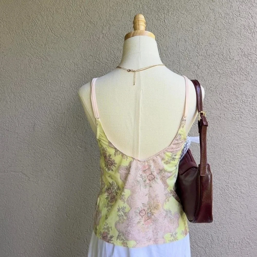 Urban Outfitters Fairy Floral Cami Tank Top Size XL Y2K Style - Picture 6 of 7